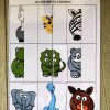 Half Animal Montessori Worksheet