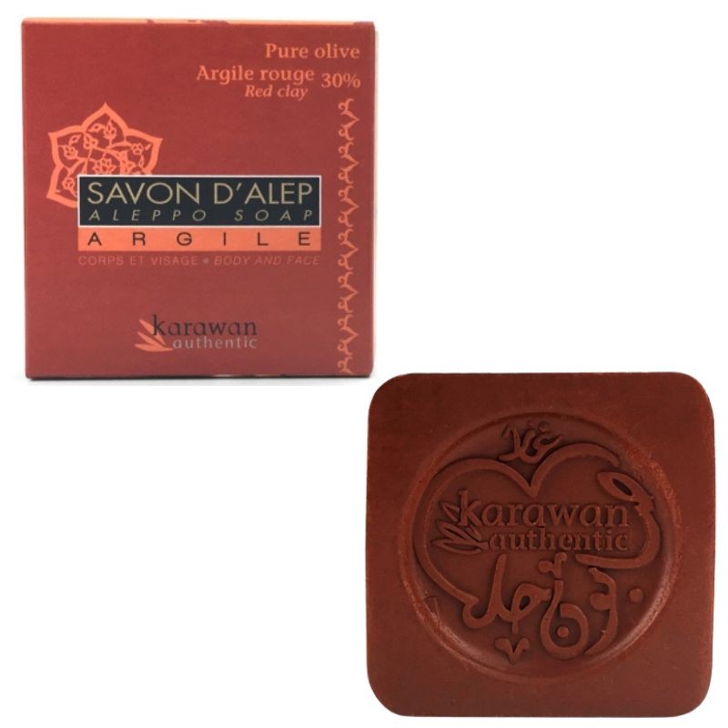 Savon dur à l'argile rouge - Botanika Marrakech