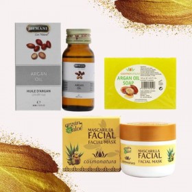 Coffret soins à l'Argan, hydratant et nourrissant