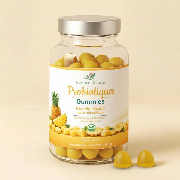 Probiotic Gummies Flavor Ananas - 60 Gummies