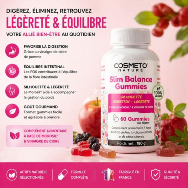 Gummies minceur à base de MOROSIL® - SLIM BALANCE
