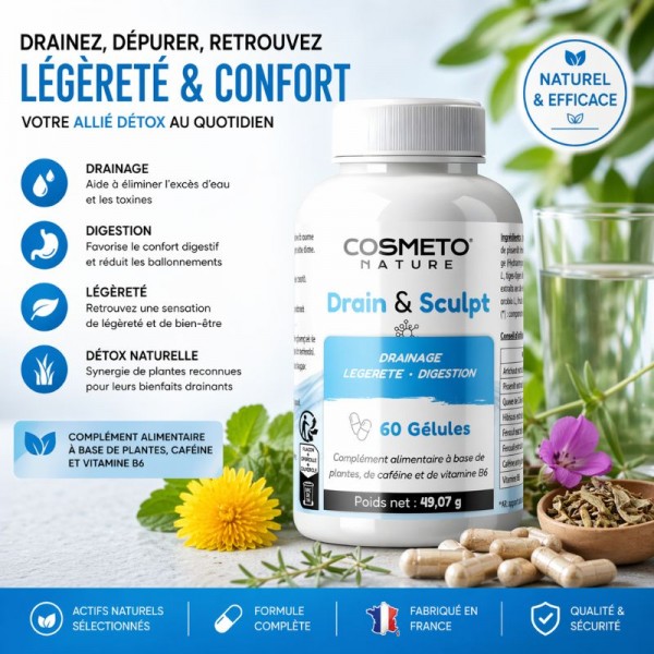 DRAIN & SCULPT Drainers - Detox és emésztés