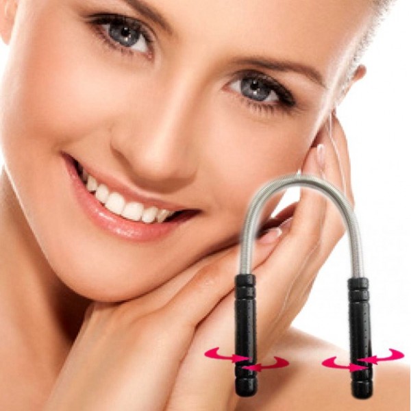 Set For Permanent Facial Hair Removal With Cold Wax And Accessories