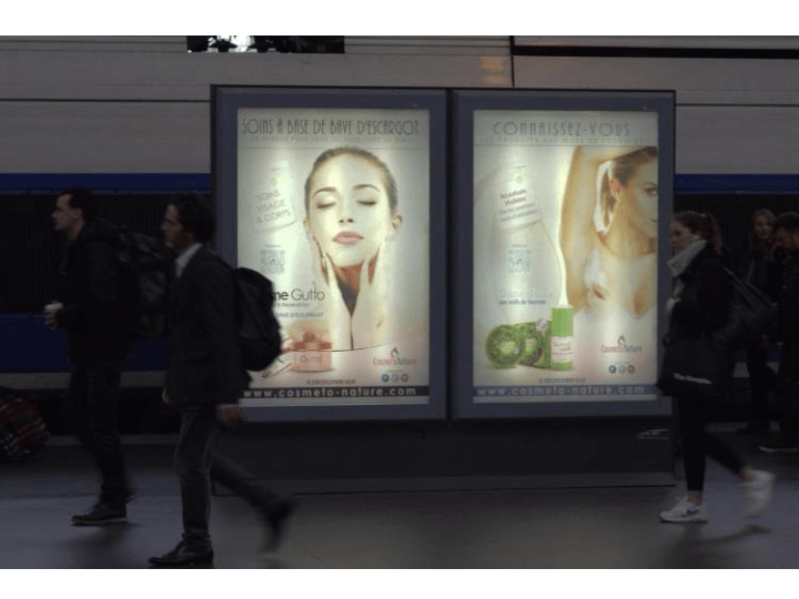 Affiches gare du nord