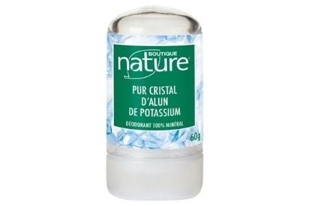 Déodorant à la pierre d'alun naturel